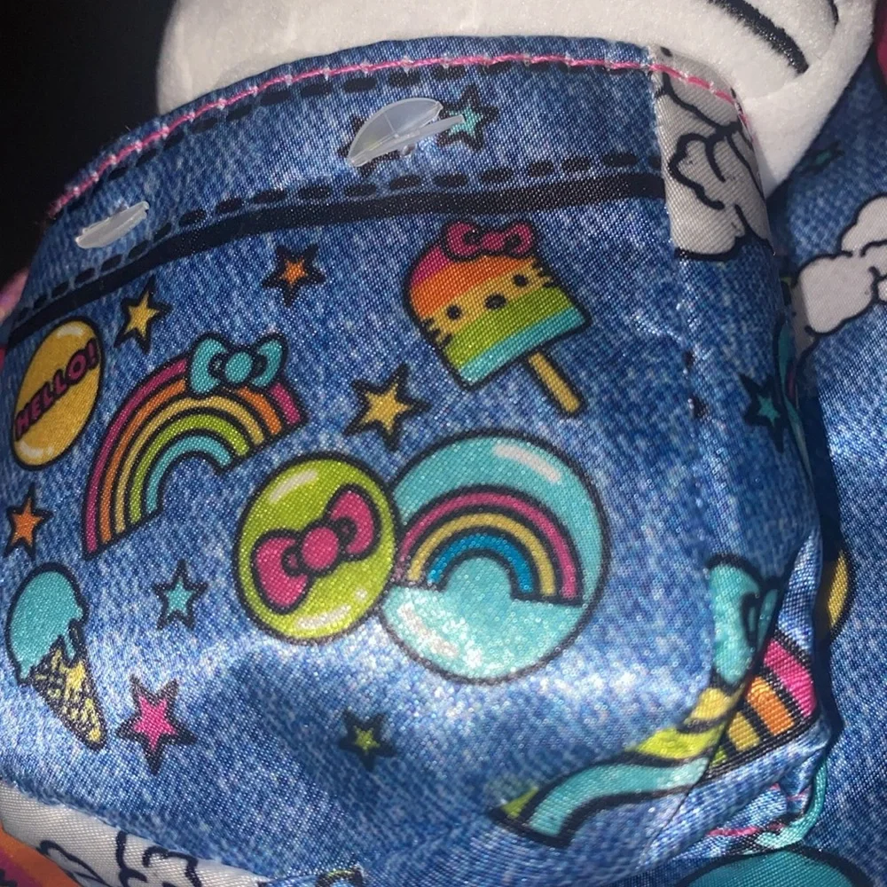 Hello Kitty Removable Plush Pocket Purse